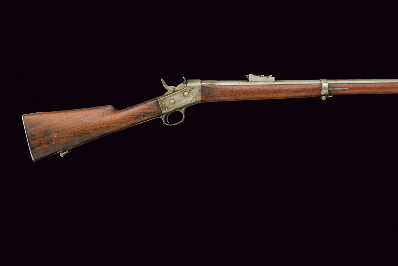 Rara carabina Remington a retrocrarica