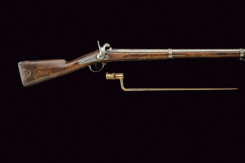 Fucile a luminello Mod. 1842 con baionetta
