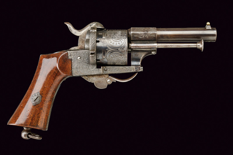 Revolver a spillo Lefaucheux inciso