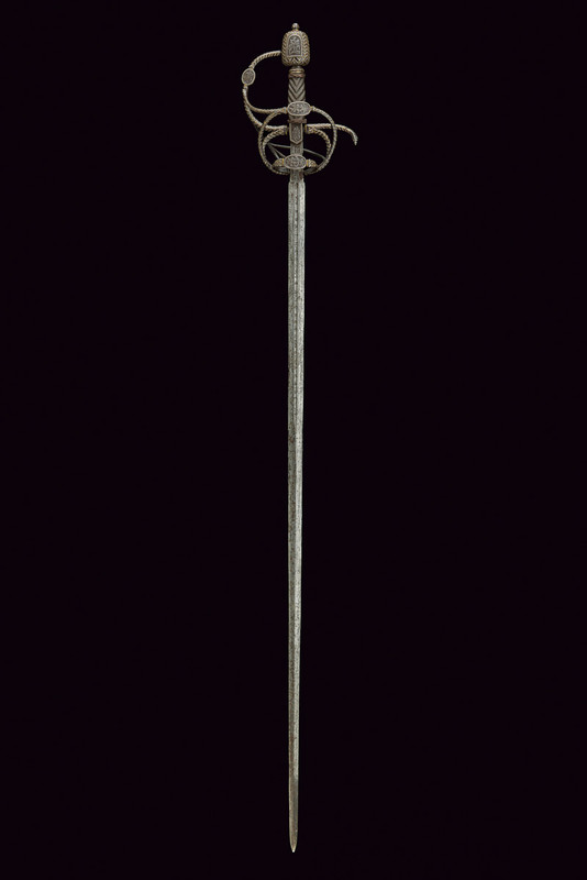 Bellissima spada da lato in stille del tardo XVI secolo