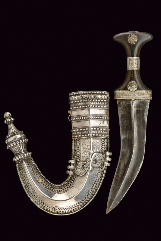 Jambiya in argento