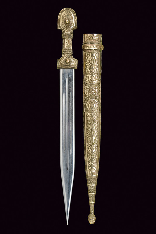 Kindjal in argento