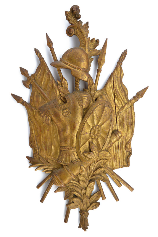 Trofeo in legno dorato