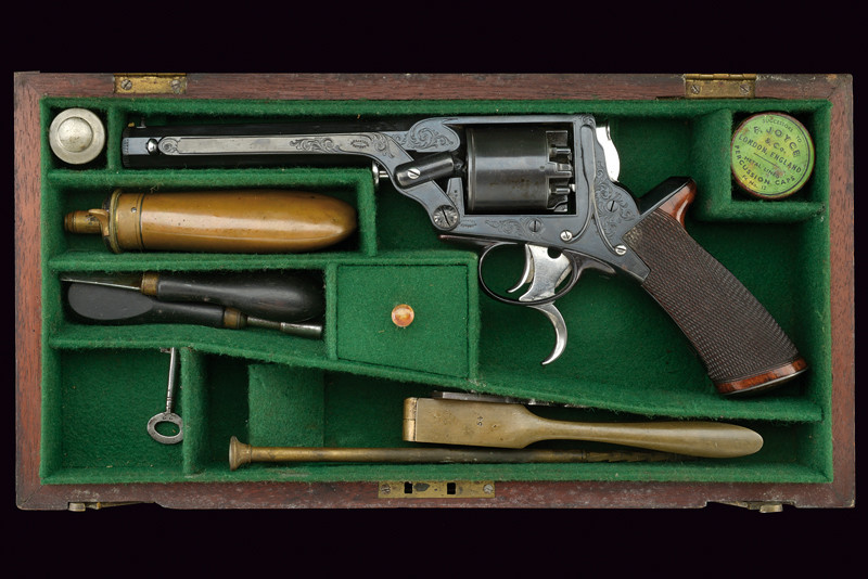 Revolver a luminello Cogswell & Harrison in cassetta