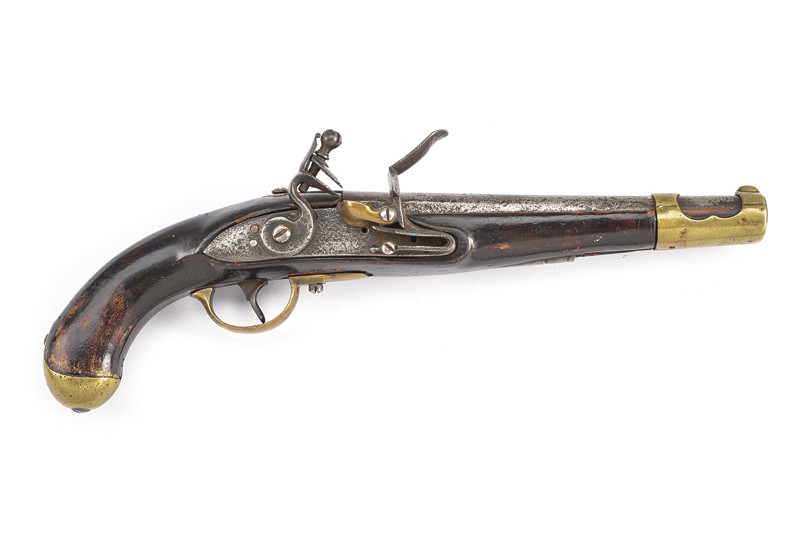 Pistola a pietra focaia