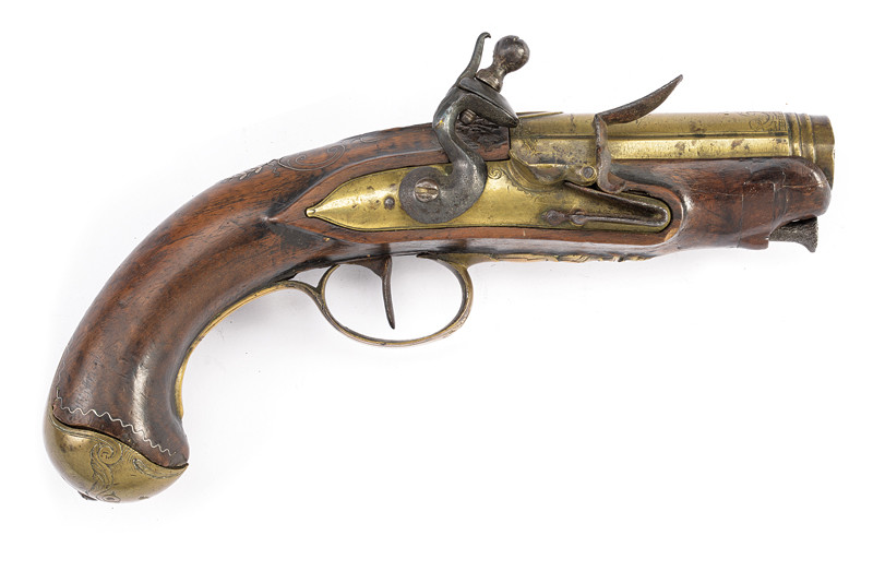 Pistola a pietra focaia da marina