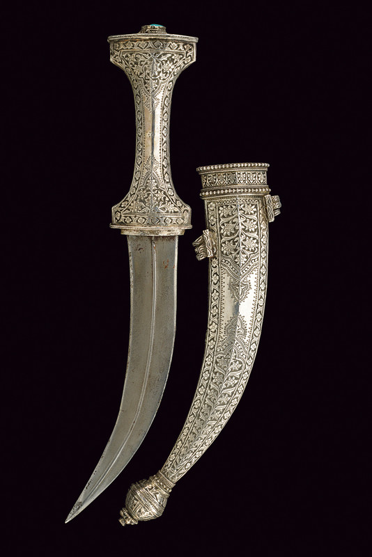 Jambiya in argento
