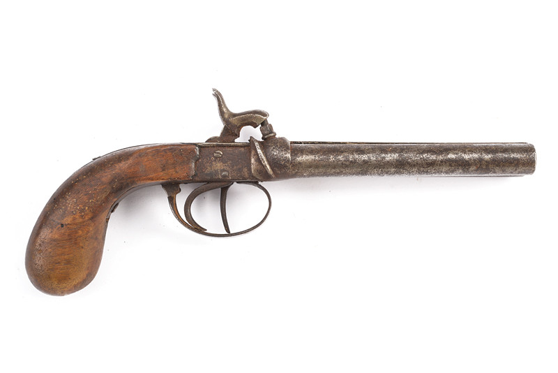 Pistola a luminello a due canne