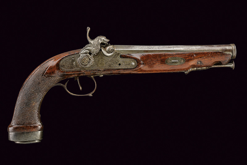 Pistola a luminello firmata Juan Bernardo