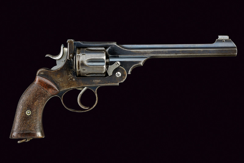 Revolver a percussione centrale Webley & Scott mod. Green Target 1886