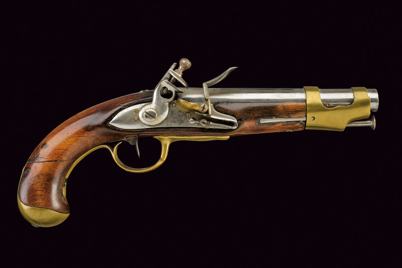 Pistola AN II a pietra focaia