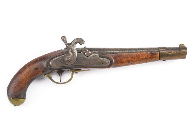 Pistola da cavalleria Augustin ridotta a luminello