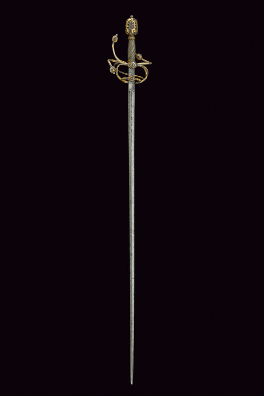 Elegante spada da lato firmata Antonio Picinino