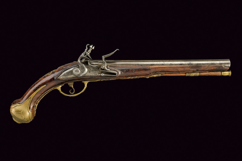 Pistola a pietra focaia di Retori