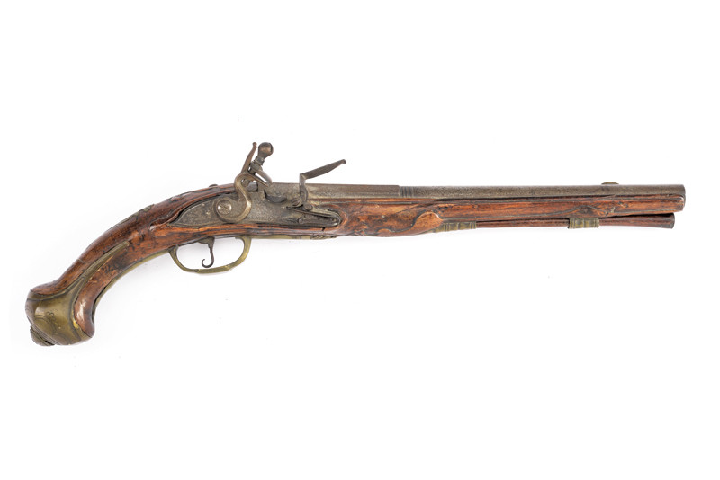 Pistola a pietra focaia da fonda