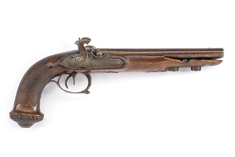 Pistola a luminello a due canne