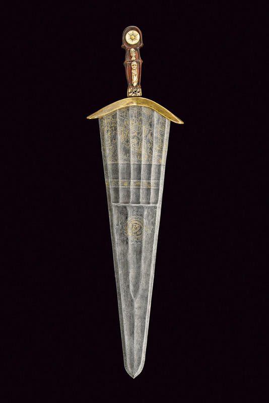 Cinquedea nello stile del 1500