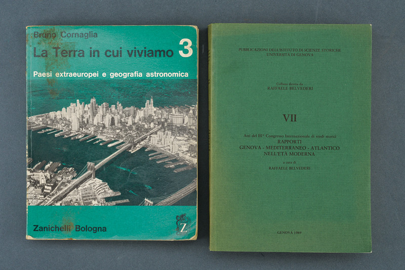 Lotto di due volumi su storia e geografia