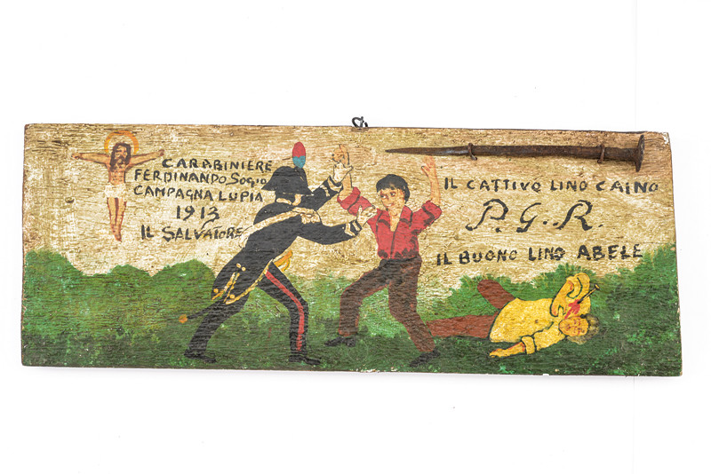 Dipinto d'arte popolare (ex voto)