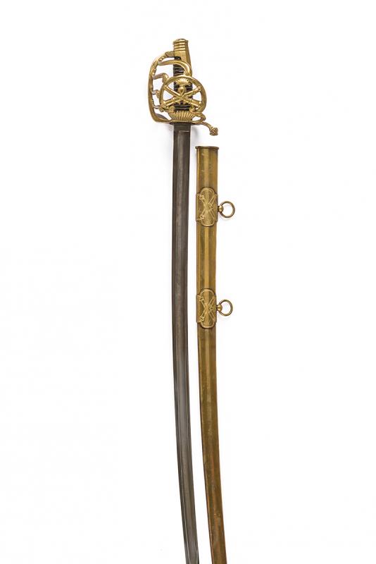 Sciabola da ufficiale d'artiglieria della Guardia Imperiale