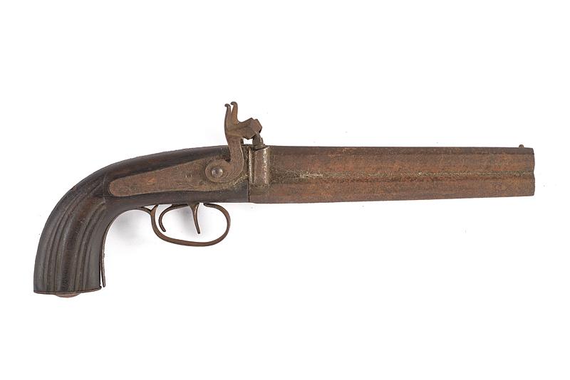 Pistola a luminello a canne sovrapposte