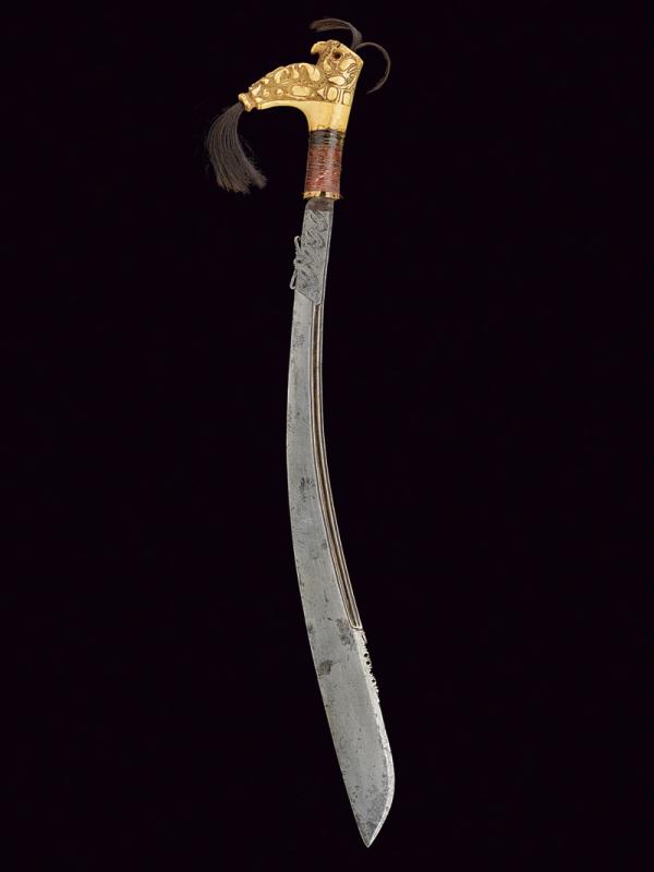 Raro mandau (jimpul) dei Dayak