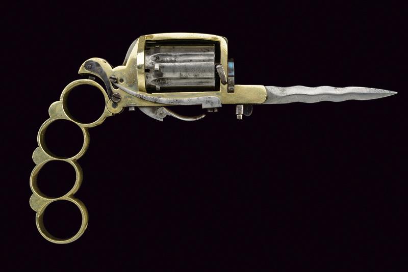 Raro pepperbox di tipo Apache a spillo