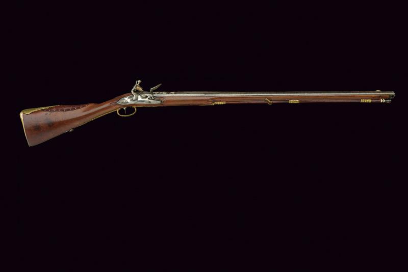 Bel fucile a pietra focaia di appartenenza reale
