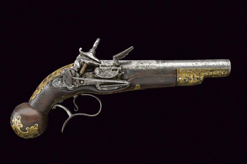 Pistola Ripoll a pietra focaia