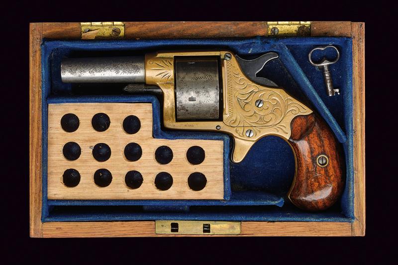 Colt House revolver in cassetta