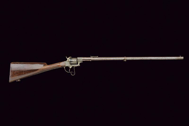 Fucile revolver a spillo di Lefaucheux