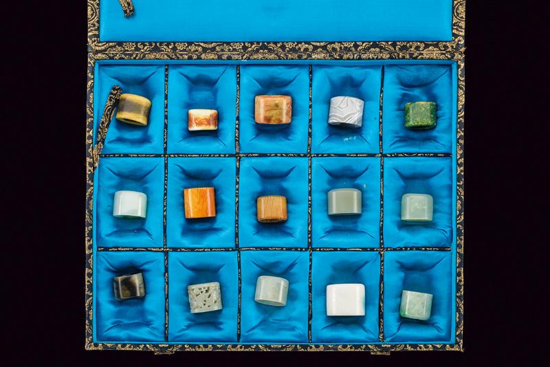 Piccola collezione di anelli da arciere
