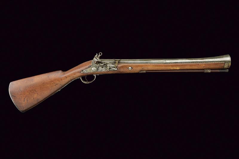 Trombone militare a pietra focaia alla fiorentina