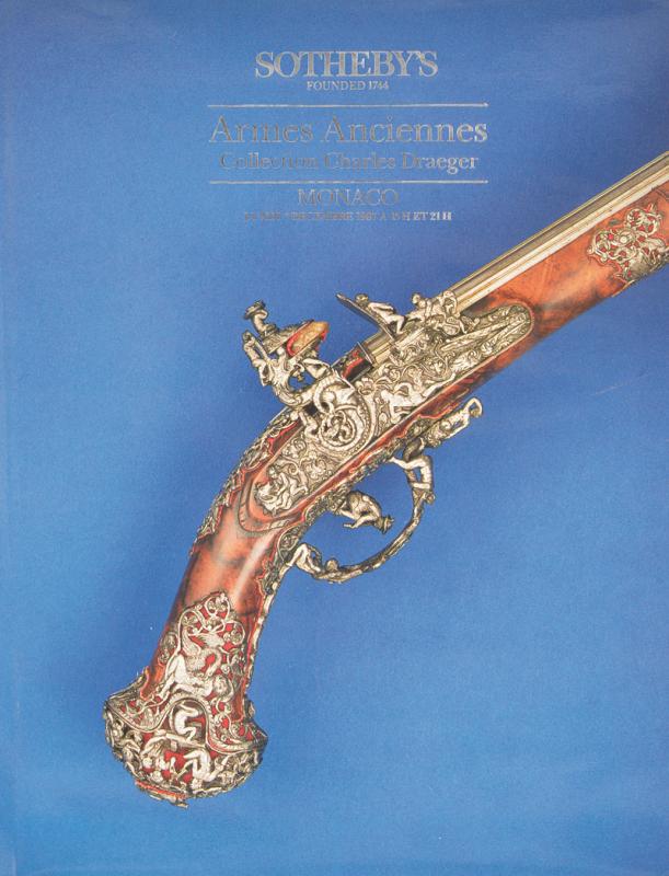" Armes Anciennes - Collezione Charles Draeger" Sotheby's
