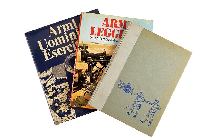Lotto di tre libri