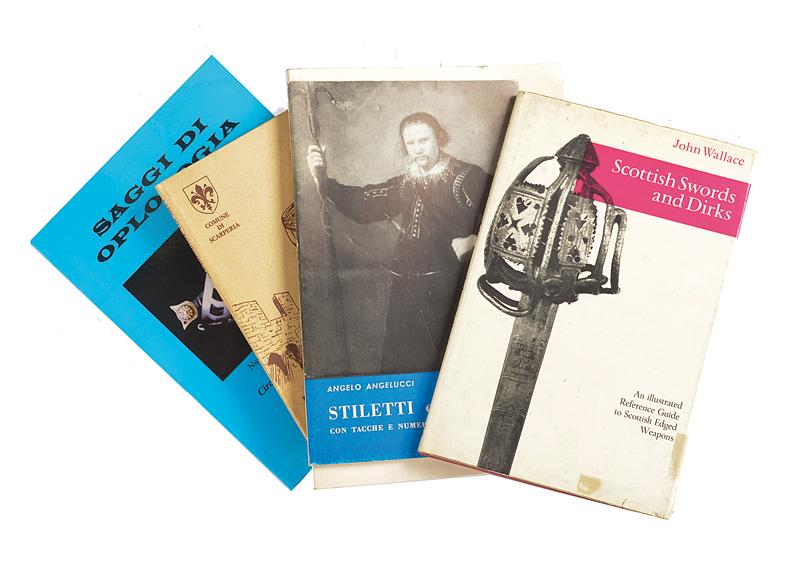 Lotto di sei pubblicazioni su armi antiche