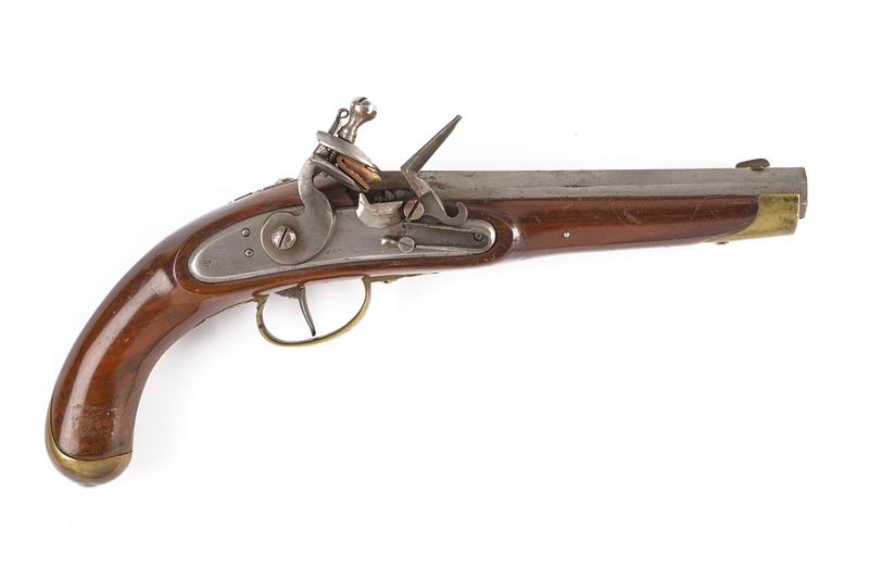 Pistola a pietra focaia composita