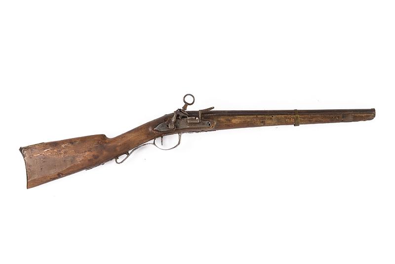 Fucile composito a pietra focaia alla romana