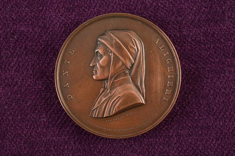 Medaglia commemorativa in bronzo