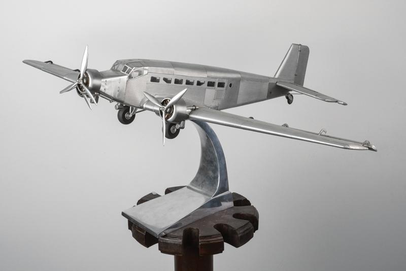 Grande modello metallico dello Junkers Ju 52
