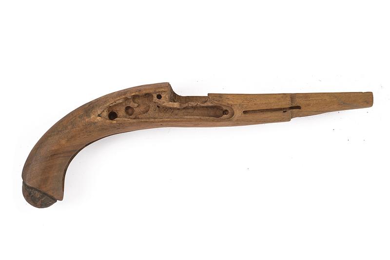 Cassa in legno per pistola a pietra