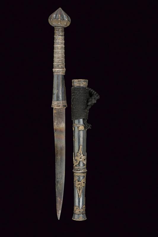 Coltello Dha in argento