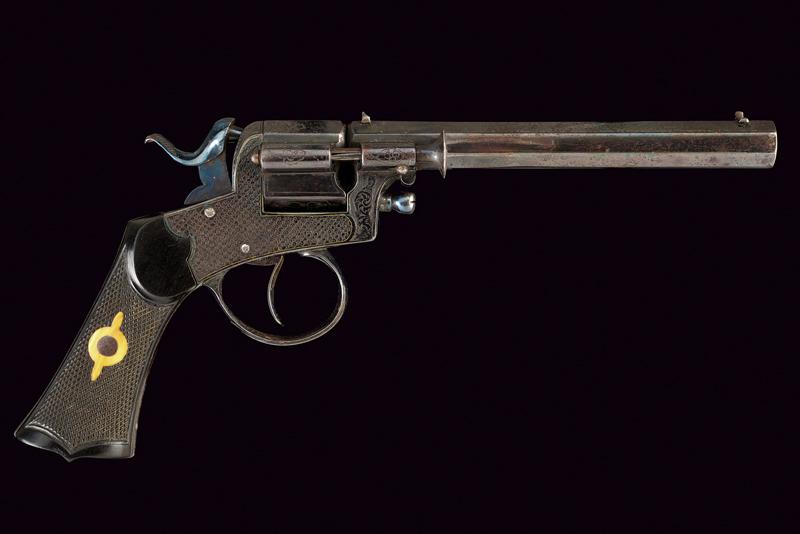 Rara pistola di transizione a retrocarica sistema Berlinger a percussione centrale di Michele Izzo