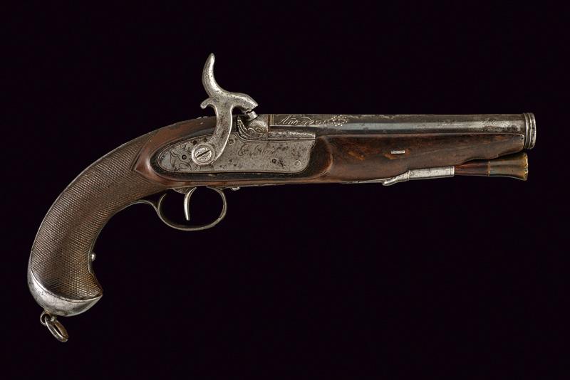 Pistola a luminello firmata Pedro Jose Aguirre