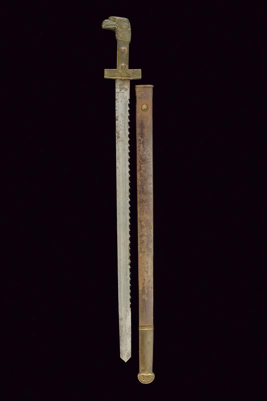 Rara daga da zappatori della Guardia Civica modello 1848