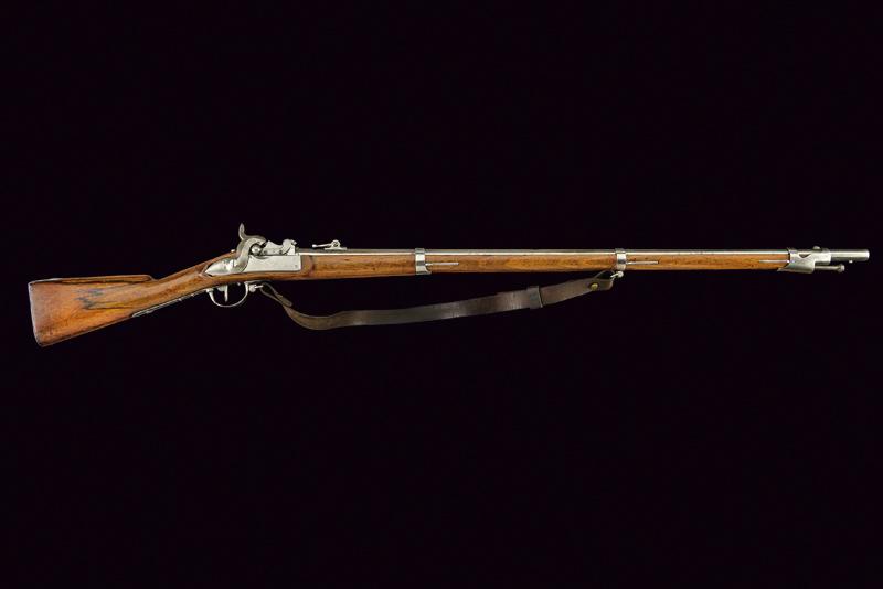 Fucile da fanteria mod. 1842 trasformato a retrocarica con sistema Milbank Amsler mod. 1867