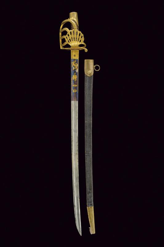 Sciabola a "Garde de Bataille"
