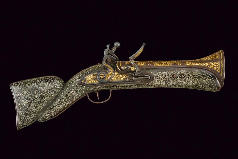 Bellissimo tromboncino a pietra focaia