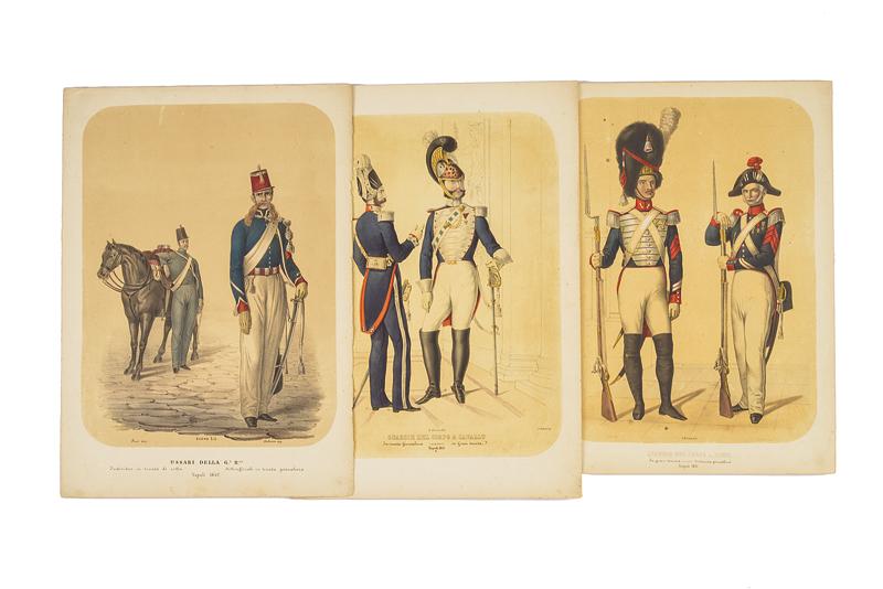 Lotto di tre litografie