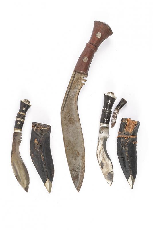 Lotto di tre kukri